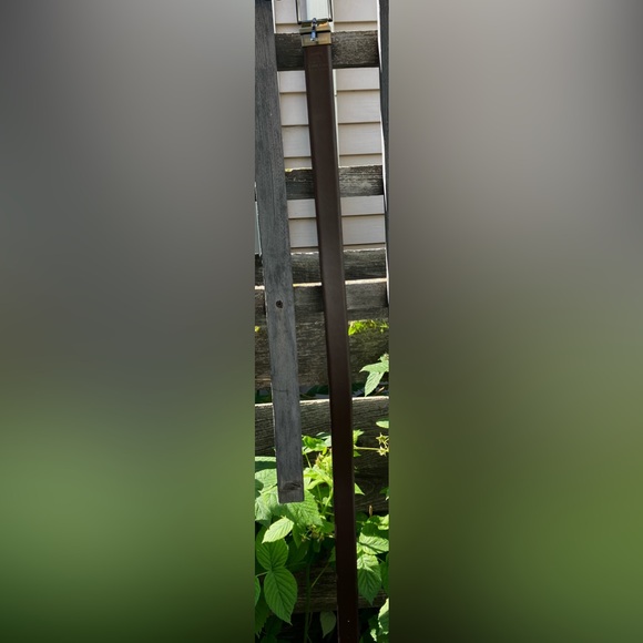 Dark brown Steve Madden genuine leather belt size 36 - Picture 2 of 4